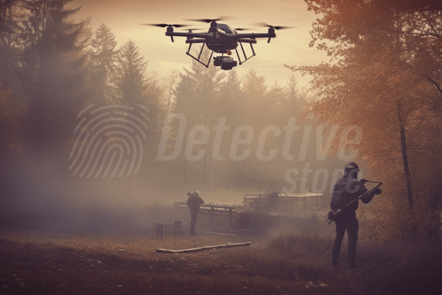 Cutting-edge drones in tactical operations. UAVs transforming emergency response, surveillance, national defense - addressing safety, privacy concerns.
