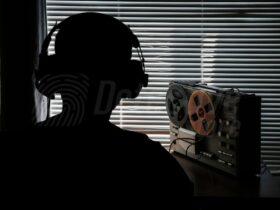 Discover how laser microphones revolutionize sound detection and surveillance with this compelling image of advanced equipment.